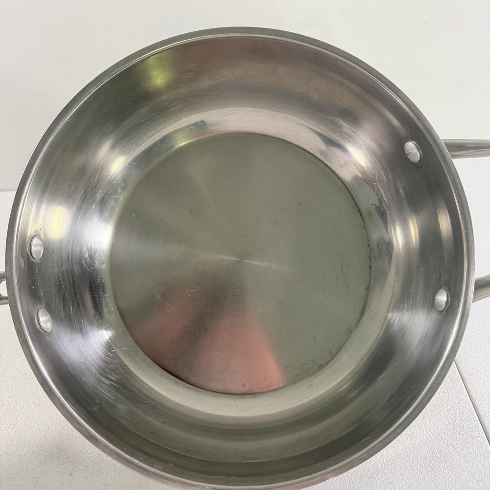 WOLFGANG PUCK Stainless Steel Bistro Elite Collection 5qt Essentials Pan Skillet - Picture 2 of 10